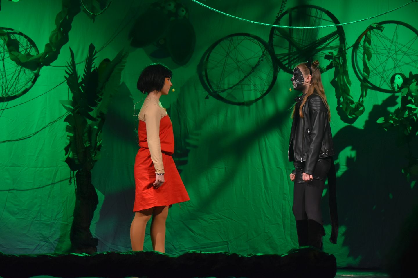 Mowgli trifft Baghira